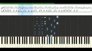 David Guetta - When love takes over feat. Kelly Rowland [Piano Tutorial] Synthesia