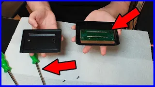 How To Open A Sega Genesis Game Cartridge