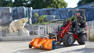 Weidemann – Der neue 1160 eHoftrac® Einsatz im Zoo