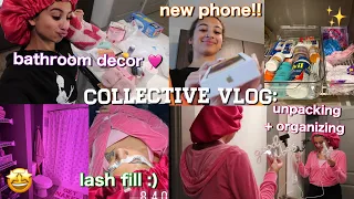 solo diaries ep. 10: Organizing my Bathroom, Lash appt, iPhone 14 Unboxing, etc. | Alyssa Howard 🤍