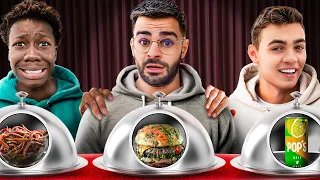 Eating THE World's Worst Foods Challenge !