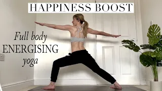 HAPPINESS BOOST | 30 Minutes | Full Body Energising Yoga