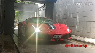 Super Carros Acelerando na Avenida Europa 24.02.19 - 488 pista