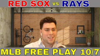 MLB Picks and Predictions | Red Sox vs Rays Divisional Series Betting Preview | MLB Free Play