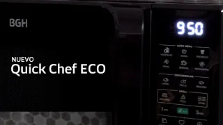 Nuevo microondas BGH Quick Chef ECO negro