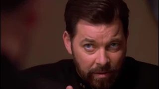 William Riker hates copy of himself Star Trek TNG (Blu Ray HD)