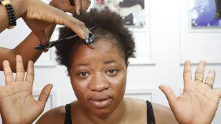 VIRAL 💣BOMB🔥😱MUST WATCH 👆BRIDAL  HAIR AND MAKEUP TRANSFORMATION ❤️MELANIN  MAKEUP|WOC