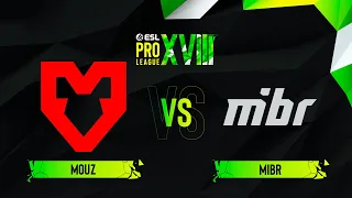 MOUZ vs. MIBR - Map 3 [Mirage] - ESL Pro League Season 18 - Group B