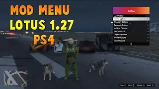 MOD MENU GTA V PS4 LOTUS 1.27