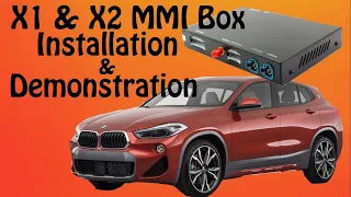 BMW X1 & X2 MMI BOX - Apple CarPlay/Android Auto -HDMI- and more