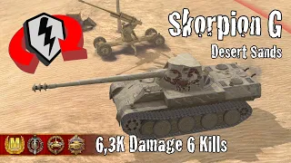 Rheinmetall Skorpion G  |  6,3K Damage 6 Kills  |  WoT Blitz Replays