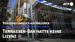 Unglück auf Mallorca: Terrassen-Bar hatte keine Lizenz | AFP