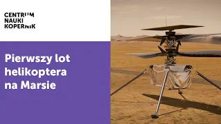 Pierwszy lot helikoptera na Marsie
