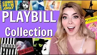 My Playbill Collection!! | Katherine Steele