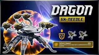 [WR] 🔥 Unlimited SHIELD 6x Needle DAGON w/ Fortifier – Mk3 Gameplay | War Robots