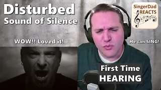 Classical Singer First Time Hearing - Disturbed | The Sound of Silence. Amazing and Powerful!!