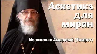 Беседа с иеромонахом Амвросием (Тимрот): аскетика для мирян