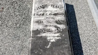 Tragic History Found - She Died In This Cemetery! | Exploring Historic Pierce Chapel Cemetery