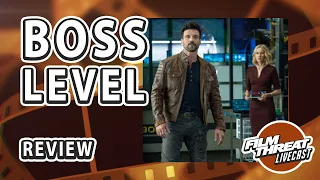 BOSS LEVEL | Film Threat Reviews | Frank Grillo | Naomi Watts | Mel Gibson | Hulu