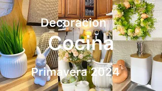 Decoración Primavera 2024 de mi Cocina | Ideas para decorar tu hogar  | spring decor ideas 🌸 🐇