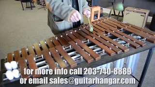 Vintage Musser M60 Rosewood 3 Octave Marimba Demo | Guitar Hangar