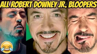 Iron Man - All Robert Downey Jr. Bloopers and Gag Reel - Try Not To Laugh  2017