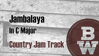 Jambalaya (On the Bayou) | Country Backing Track | C Major 180 BPM