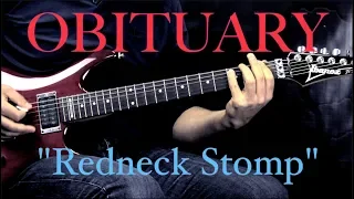 OBITUARY - "Redneck Stomp" - Death Metal Guitar&Bass Cover