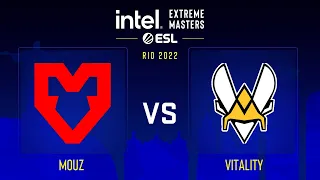 MOUZ vs Vitality | Map 2 Mirage | IEM Road to Rio 2022 Europe RMR B