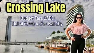 Budget Fare 2 Dirhams | How to travel to Dubai Festival City, Tourist Destination | #travelvlog