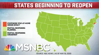 All 50 States Set To Partially Reopen As Number Of COVID-19 Death Surpass 92,000 | MTP Daily | MSNBC