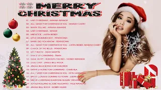 Pop Christmas Songs Playlist ✨⭐ Ariana Grande, Justin Bieber, Mariah Carey Christmas Songs 2022 mp4