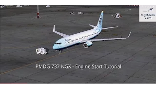 PMDG 737 NGX - REAL BOEING PILOT - Engine Start Procedure