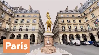 Paris France, Paris HDR walking - Spring in Paris - 4K HDR 60 fps