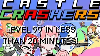 Working castle crashers remastered xp glitch!