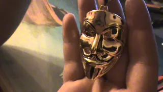 Посылка из Китая #38 Подвеска маска Vendetta