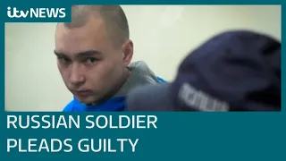 Russian soldier pleads guilty to killing civilian at first Ukraine war crimes trial | ITV News