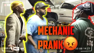 BODY SHOP MECHANIC JOB INTERVIEW PRANK!! I GOT A TOOL ON ME 😱 !!