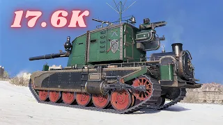 FV4005 Stage II &  FV4005 Stage II 17.6K Damage   World of Tanks Replays 4K The best tank game