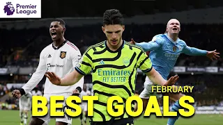 PREMIER LEAGUE BEST GOALS OF THE MONTH | FEBRUARY 2024