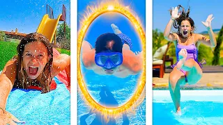 5 GIOCHI DIVERTENTI DA FARE IN PISCINA CON I TUOI AMICI!!💧