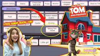 PETA LOKASI RUMAH TALKING TOM & FRIENDS!! BURUAN DATENGIN YUK!! SAKURA SCHOOL SIMULATOR - PART 434