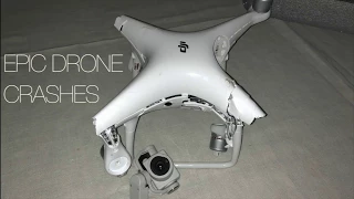 Epic Drone Crash - DJI Phantom 4 PRO Crashes Into A Church!