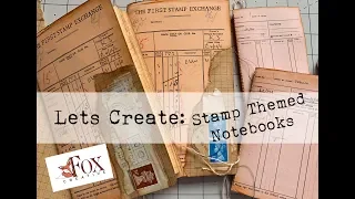 Lets create: Stamp Notebook