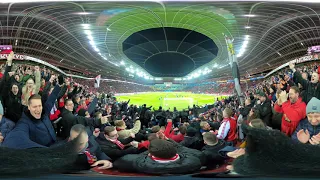 Goal! Bayer 04 Leverkusen - Fortuna Düsseldorf 3-0 Gopro Max 360