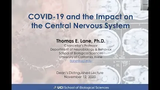 COVID-19 and the Impact on the Central Nervous System