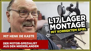 Vermeide Lagerschäden! L17 Kurbelwelle Lager Einstellen mit Henk der Puch MV, VS Motor Spezialist