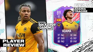 FIFA 21 | 89 FUT BIRTHDAY ADAMA TRAORE PLAYER REVIEW! | Is He Worth It? | FIFA 21 Ultimate Team