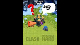 🤣 Funny Golem vs Town hall 14 | coc funny | Clash of Clans | Clash Karo | #coc #shorts #clashofclans