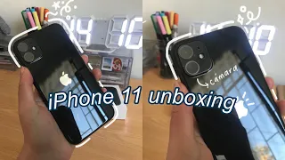 unboxing iPhone 11 negro + algunos accesorios 🏷🌱